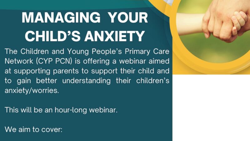 Manging your Childs Annxiety